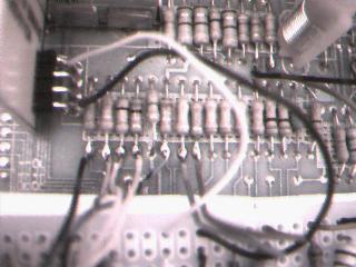 Atari 7800 Video Mod PCB Connections