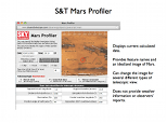 Mars Presentation Slide: S&T Mars Profiler