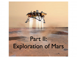 Mars Presentation Slide: Exploration of Mars