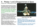 Mars Presentation Slide: Phobos 1 and 2